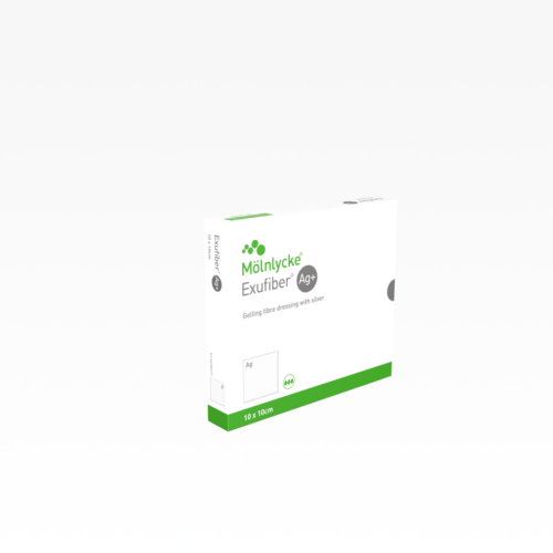 Exufiber® Ag+ – Antimikrobiálne gélové vláknité krytie so striebrom