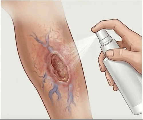 granulox hemoglobínový sprej lokálna oxygenoterapia molnlycke