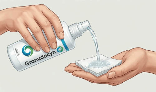 granudacyn antiseptický roztok na rany